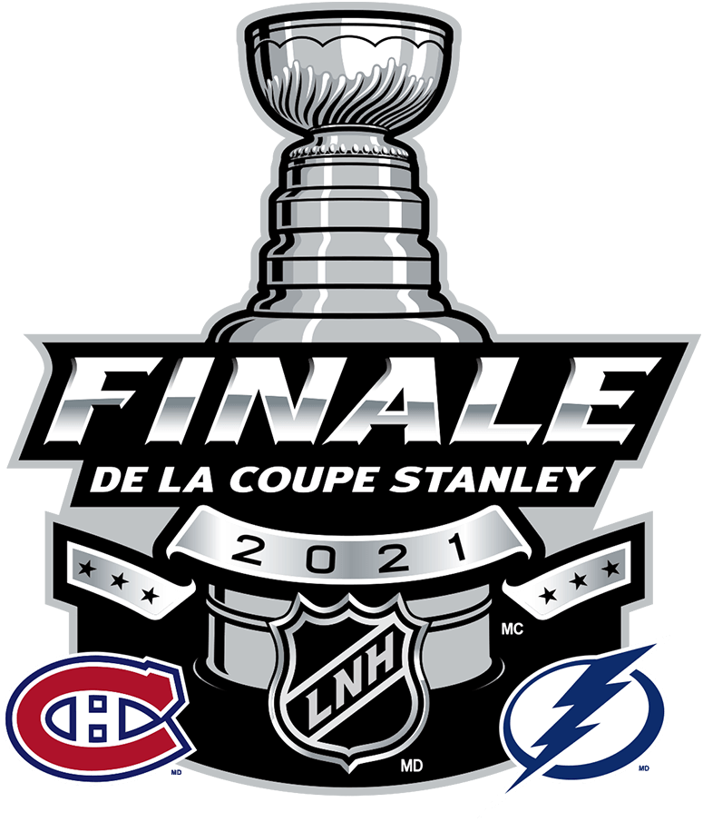 Stanley Cup Playoffs 2021 Finals Matchup Logo DIY iron on transfer (heat transfer)